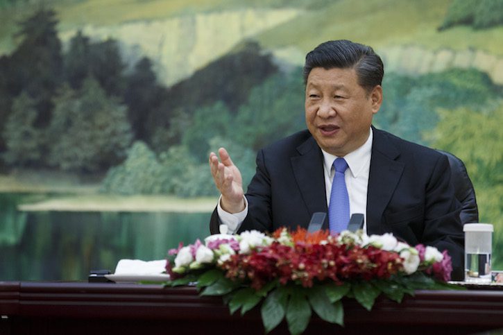 Chinese President Xi Jinping Meets With Former UN Secretary-General Ban Ki-moon